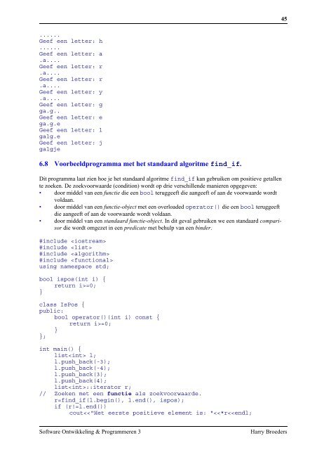 Dictaat SOPX3 - Harry Broeders