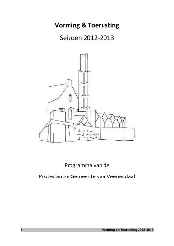 Vorming & Toerusting - Protestantse Gemeente Veenendaal