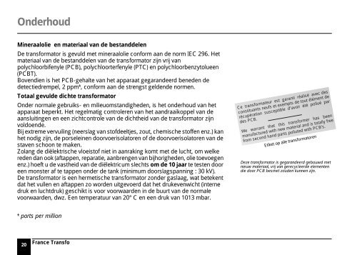 Driefasige HS / LS transformatoren - Schneider Electric België