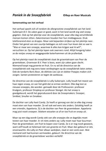 Lees/print hier een uitgebreide samenvatting van het ... - Rep en Roer