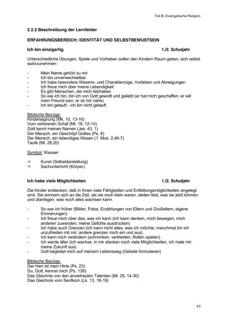 Rahmenplan Grundschule Hessen