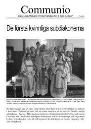 De första kvinnliga subdiakonerna - Liberala katolska kyrkan