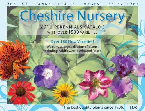 2012 PERENNIALS CATALOG - Cheshire Nursery