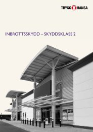 Inbrottsskydd – skyddsklass 2 - Trygg Hansa