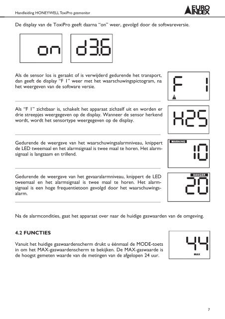 Download handleiding - Euro Index