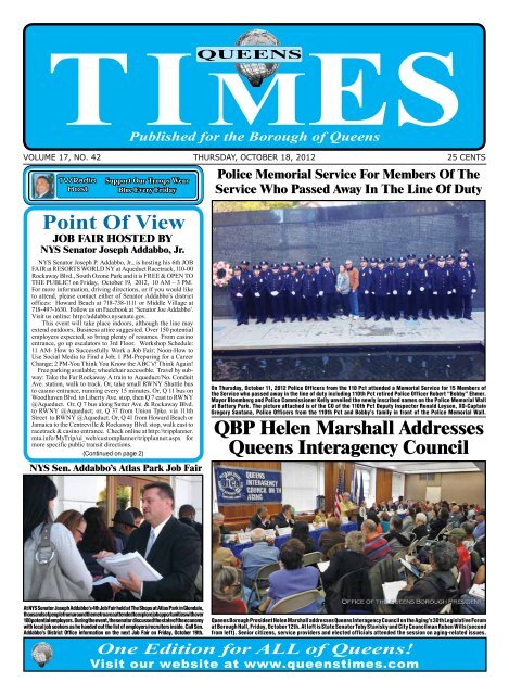 Point Of View - Queens Times