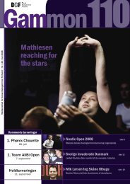 Mathiesen reaching for the stars - Dansk Backgammon Forbund