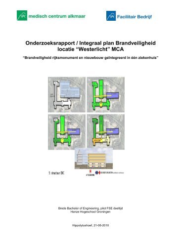 Onderzoeksrapport / Integraal plan Brandveiligheid ... - IFE Nederland