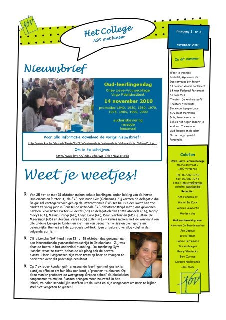 Weet je weetjes!