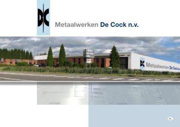 Download Brochure - Metaalwerken De Cock