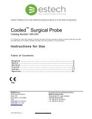 Cooled Surgical Probe