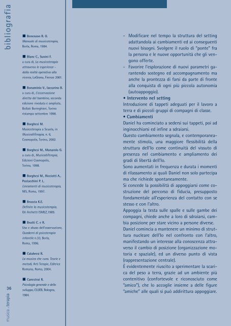 Musica et Terapia n° 19 - Associazione Professionale Italiana ...