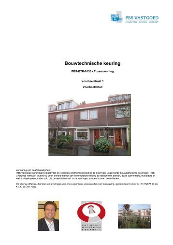 Bouwtechnische keuring (voorbeeld 1) - PBS Vastgoed