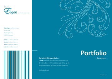 Klik hier om de Portfolio van Buro Eigen te downloaden