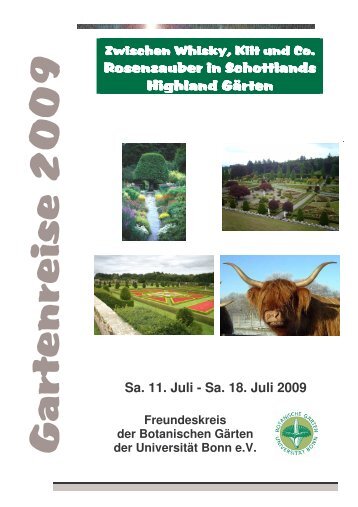 Handout zur Schottlandreise - Freundeskreis Botanische Gärten ...