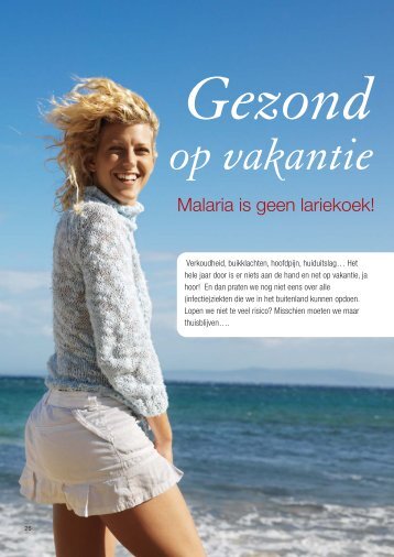 gezond op vakantie - Linda de Waart