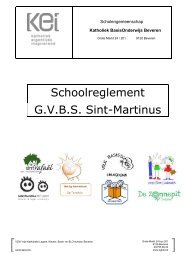 extra_informatie_files/Schoolreglement 2011.pdf - Sint Martinusschool