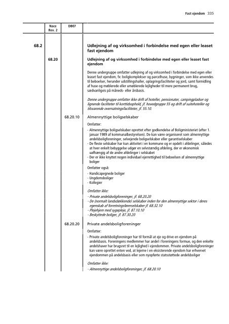 Dansk Branchekode - Danmarks Statistik