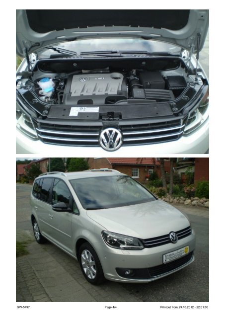 Volkswagen Touran Style 1 2 l TSI 21.930 EUR