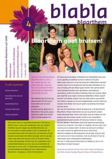 BlaBlaBlaarthem juli 2009 PDF - Stichting Blaarthem