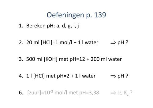 6. Zuren en basen