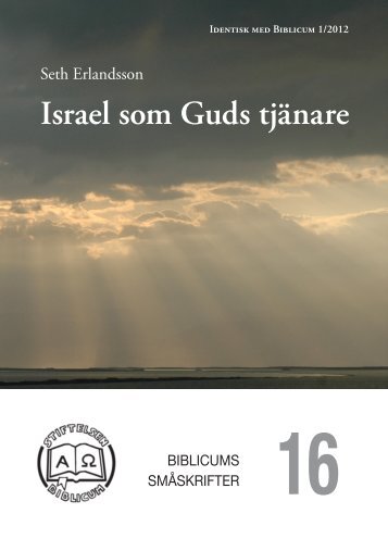 Israel som Guds tjänare - Biblicum