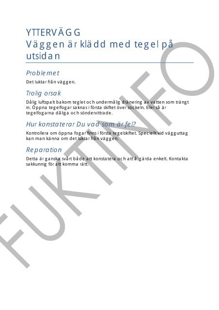 Fixa Yttervägg