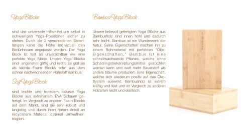 Yoga Produkte