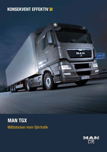 TGX brochure (sv) - MAN Truck & Bus Sverige AB