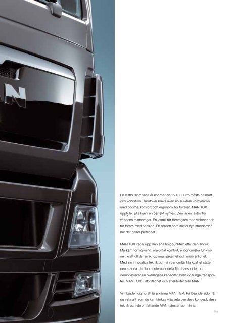 TGX brochure (sv) - MAN Truck & Bus Sverige AB