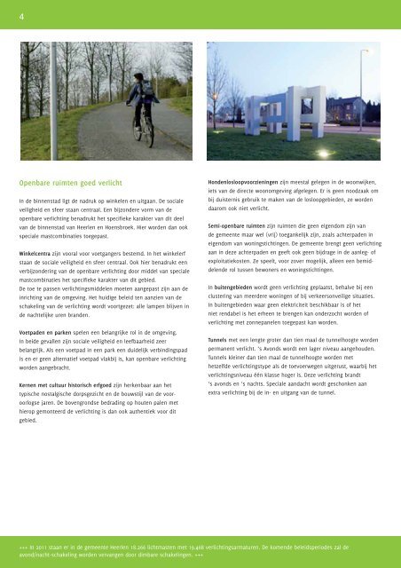 Beleidsplan openbare verlichting (pdf) - Gemeente Heerlen