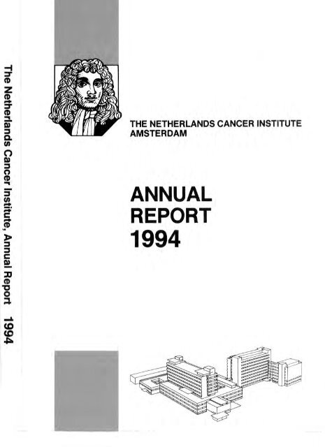 Research and Hospital Divisions - NKI / AvL