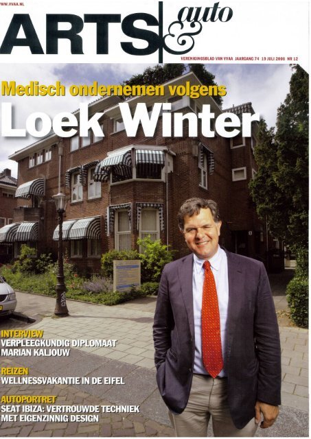 Medisch ondernemen volgens Loek Winter (pdf)