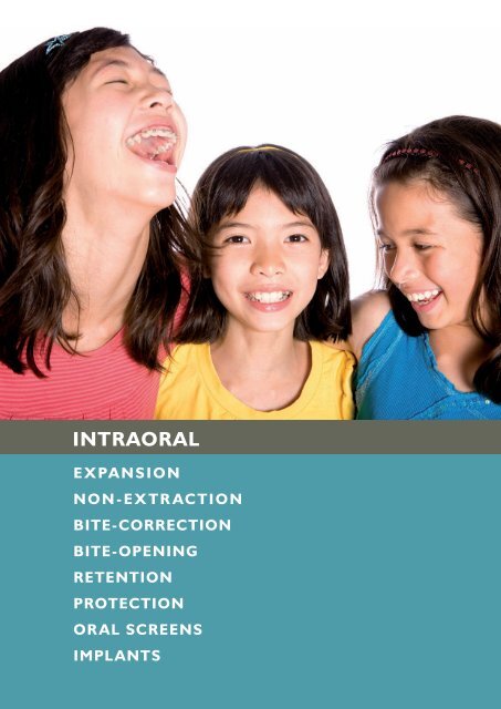 INTRAORAl ApplIANCES - Ortho-Trends