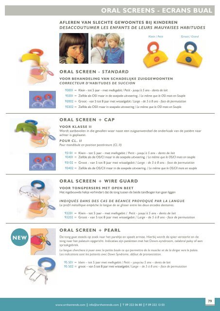 INTRAORAl ApplIANCES - Ortho-Trends