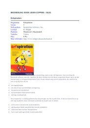 Kidspiration Review Lieve Coppens - Visiria