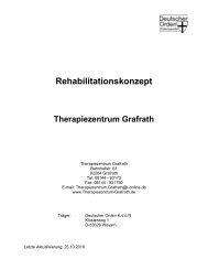 Rehabilitationskonzept - Rehabilitation Suchthilfe in der Fachklinik ...