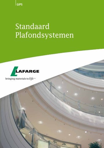 Standaard Plafondsystemen Brochure - Lafarge