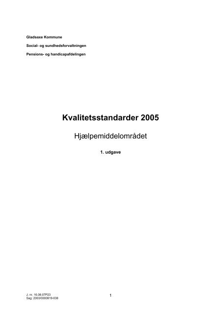 Bilag 1.pdf - Gladsaxe Kommune