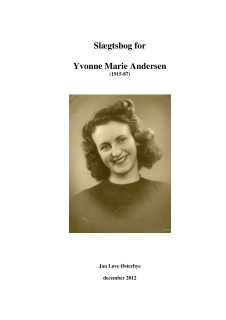 Yvonne Marie Andersen - Løve Østerbye