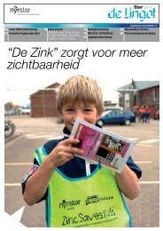 “De Zink” zorgt voor meer zichtbaarheid - Nyrstar