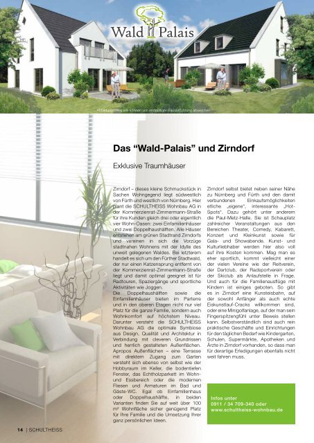 SWB Magazin 02 2011 - SCHULTHEISS Wohnbau AG