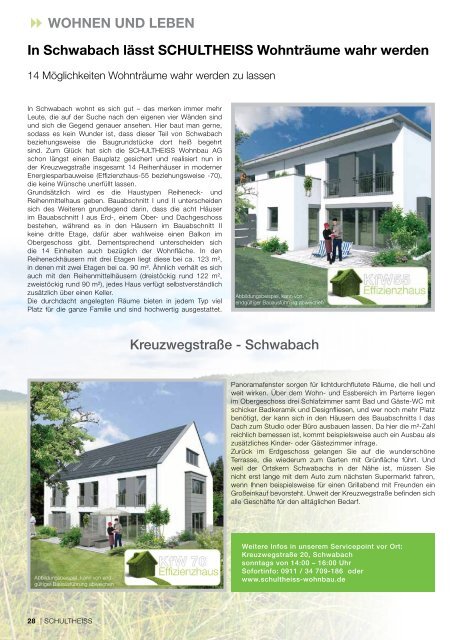 SWB Magazin 02 2011 - SCHULTHEISS Wohnbau AG