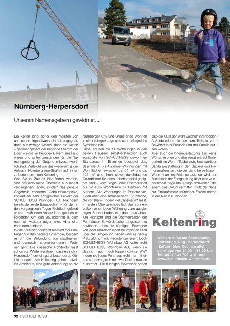 SWB Magazin 02 2011 - SCHULTHEISS Wohnbau AG