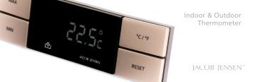 Indoor & Outdoor Thermometer - Jacob Jensen Home page der ...