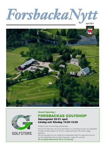 ForsbackaNytt - Forsbacka GK