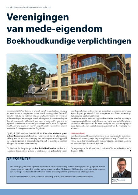 Editie 2 - Baker Tilly Belgium