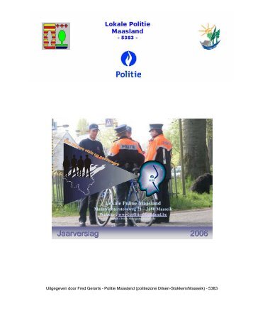 Actieplannen 2006 - Politie Maasland