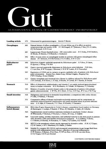 Table of contents PDF - Gut