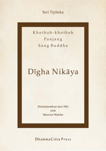 Digha Nikaya - Kementerian Agama Provinsi Sulawesi Utara